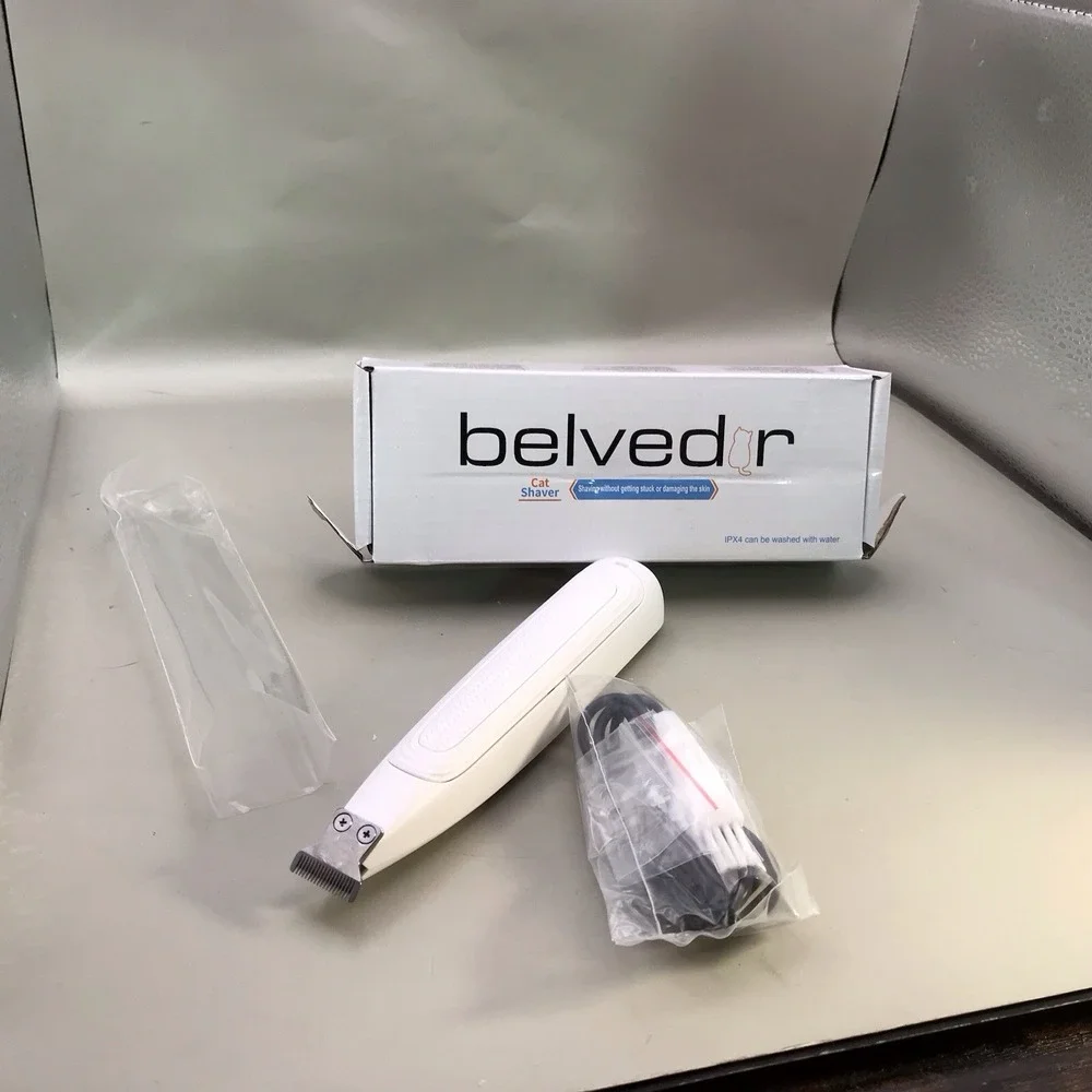 Belvedr Cat Shaver Shaving W/O Getting Stuck Or Damaging Skin NIB